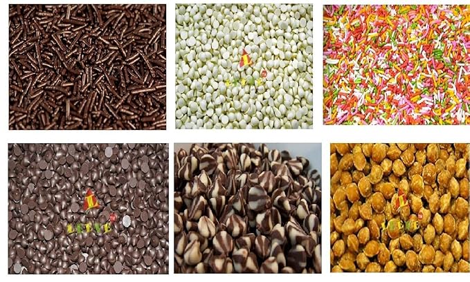 Leeve Dry Fruits Dark, White, Butterscotch Nuts, Twins, Rainbow Vermicelli and Chocolate Strands