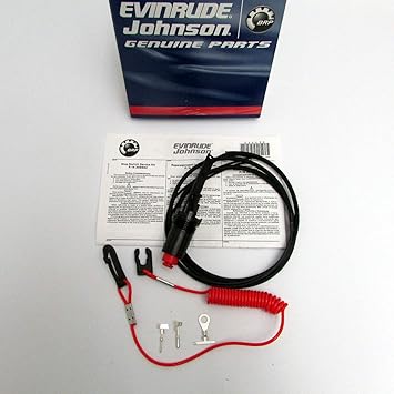 Amazon Com Johnson Evinrude Omc New Oem Tiller Handle Stop Kill Switch Kit 398692 0398692 Automotive