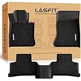 LASFIT Floor Mats for Mercedes Benz GLC 2023-2026 (Coupe Only for 2024-2026), GLC300 / GLC350e / GLC43 AMG/GLC 63 AMG S E, All Weather TPE Floor Liners Custom Fit GLC Car Mats 1st & 2nd Row Set