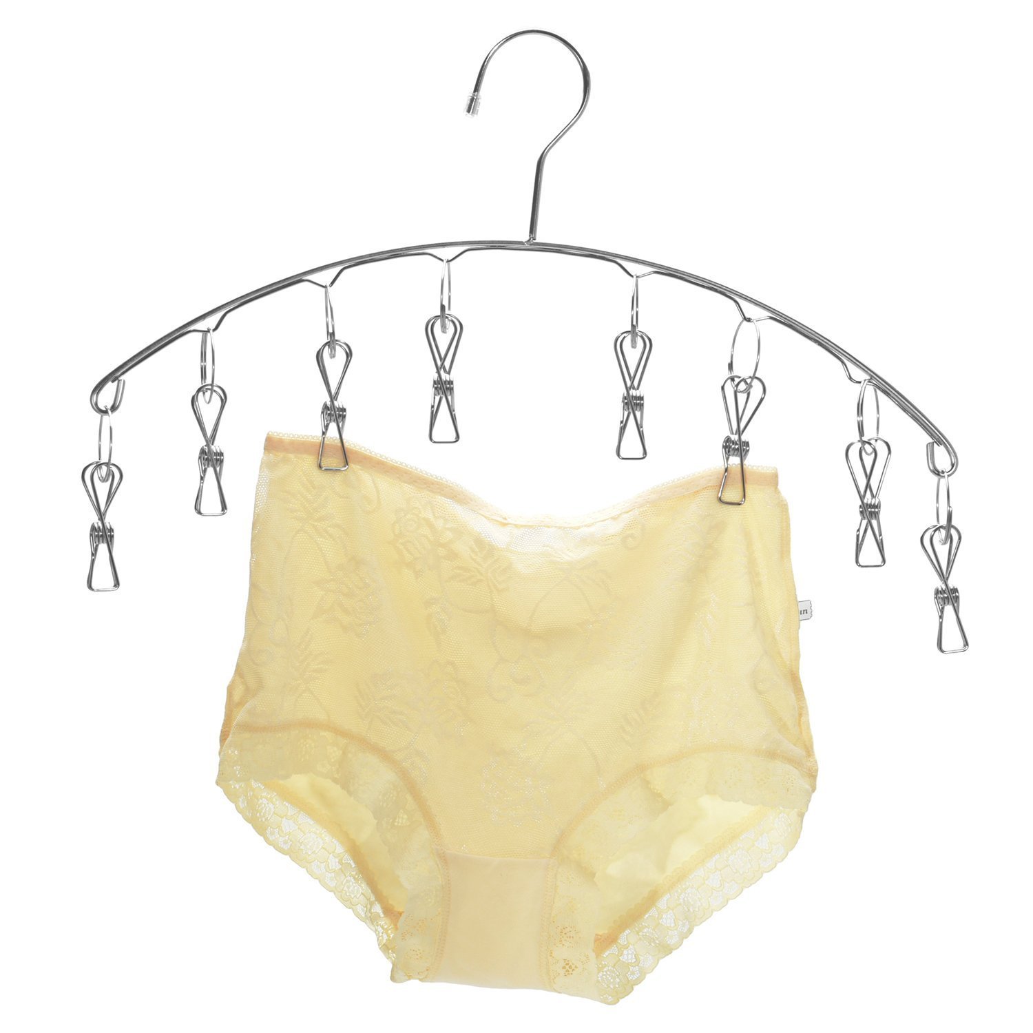 Asciugatrice Per Biancheria Intima Skroad - Girevole In Acciaio Con 10 Mollette - Foto 4