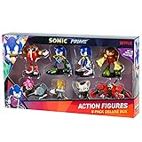 Sonic Prime Toys, 8 Figures Including 2 Rare Hiden