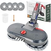 IZSOHHOME Upgraded Version Mop Head Brush for Dyson V11 V10 V8 V7 V15 Cordless Stick Vacuum Cleaner,Mopping Machine,with Wash