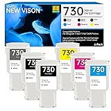 730 Ink Cartridge with Chip 300ml P2V73A P2V72A