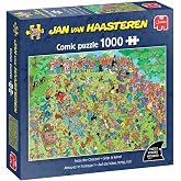 Jan Van Haasteren Seize the Cheese 1000 Piece Jigsaw Puzzle for Adults | Large 1000 Piece Puzzle - 100% Recycled Cardboard - Funny 1000 Piece Puzzle for Birthday &amp; Christmas - 68 x 49 cm