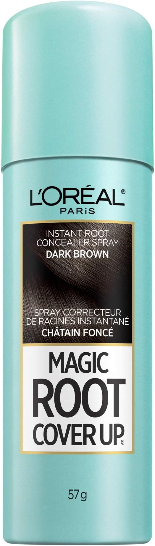 L'Oreal Paris Magic Root Touch Up Temporary Hair Colour Spray, Dark
