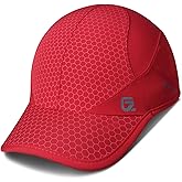 GADIEMKENSD Stretch Running Hat with Soft Brim, Quick Dry, Unstructured, Unisex-Adult