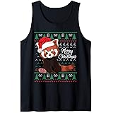 red panda christmas sweater