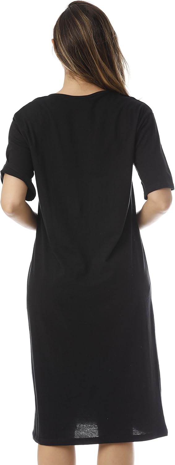 Just Love Short Sleeve Nightgown Sleep Dress for Women Sleepwear at  Women’s Clothing store