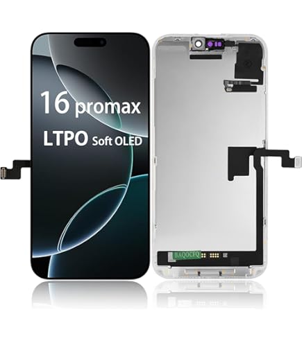 Amazon.com: Genuine OEM Screen Replacement for iPhone 16 Pro Max