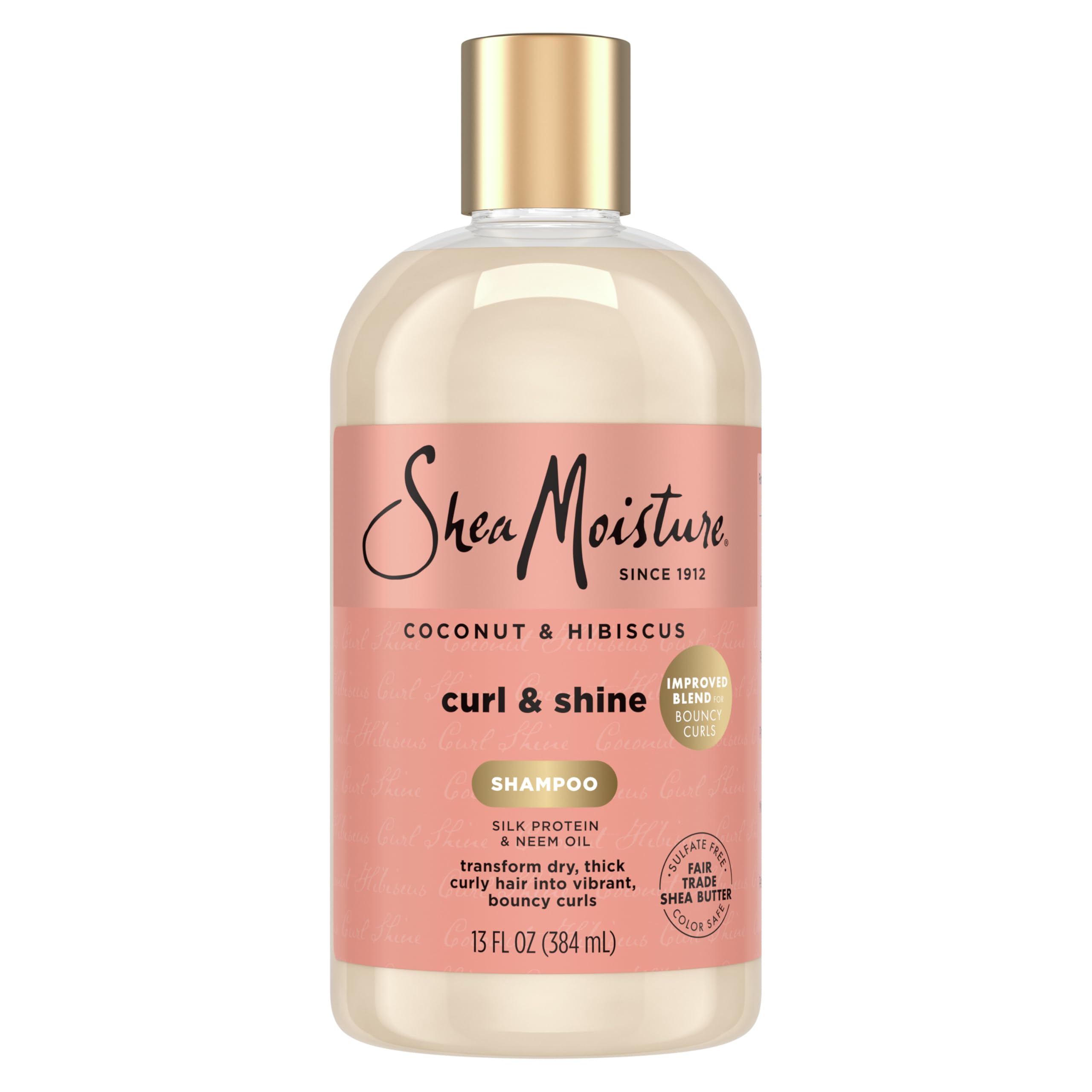 Shea Moisture Coconut and Hibiscus Curl/Shine Shampoo 384 ml