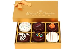 HAZEL & CREME Gourmet Cookie Gift Box - Handcrafted Kosher Treats - Elegant Gift for Nurses, Birthdays, Holidays, and Employee Appreciation