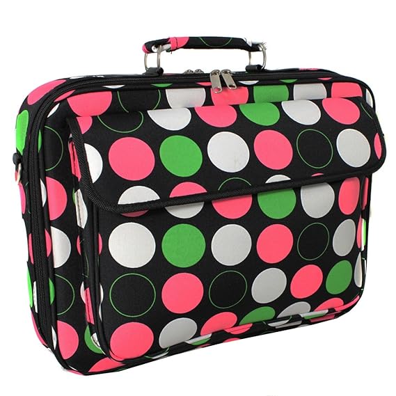 World Traveler New Multi Dot 17-inch Laptop Computer Case