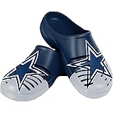 FOCO Men's NFL Team Logo Garden Water Sandals Shoes Slipper Clogs