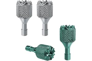 Hanatora Joysticks Stick for DJI RC,RC 2(Air 3S,Neo,Flip,Air 3,Mini 4/3 Pro,Mini 3,Mavic 3 Classic/Pro Drone Controller),Remote Control Joy Sticks Thumb Accessories(Gray&Green)