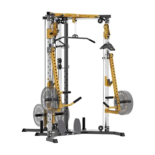 Versatile Power Rack with Cable Pulley System, Power Cage for Strength ...