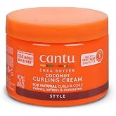 Cantu Coconut Curling Cream with Shea Butter for Natural Hair, 12 oz