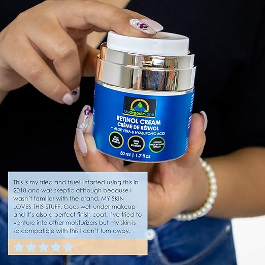 my organic zone retinol moisturizer