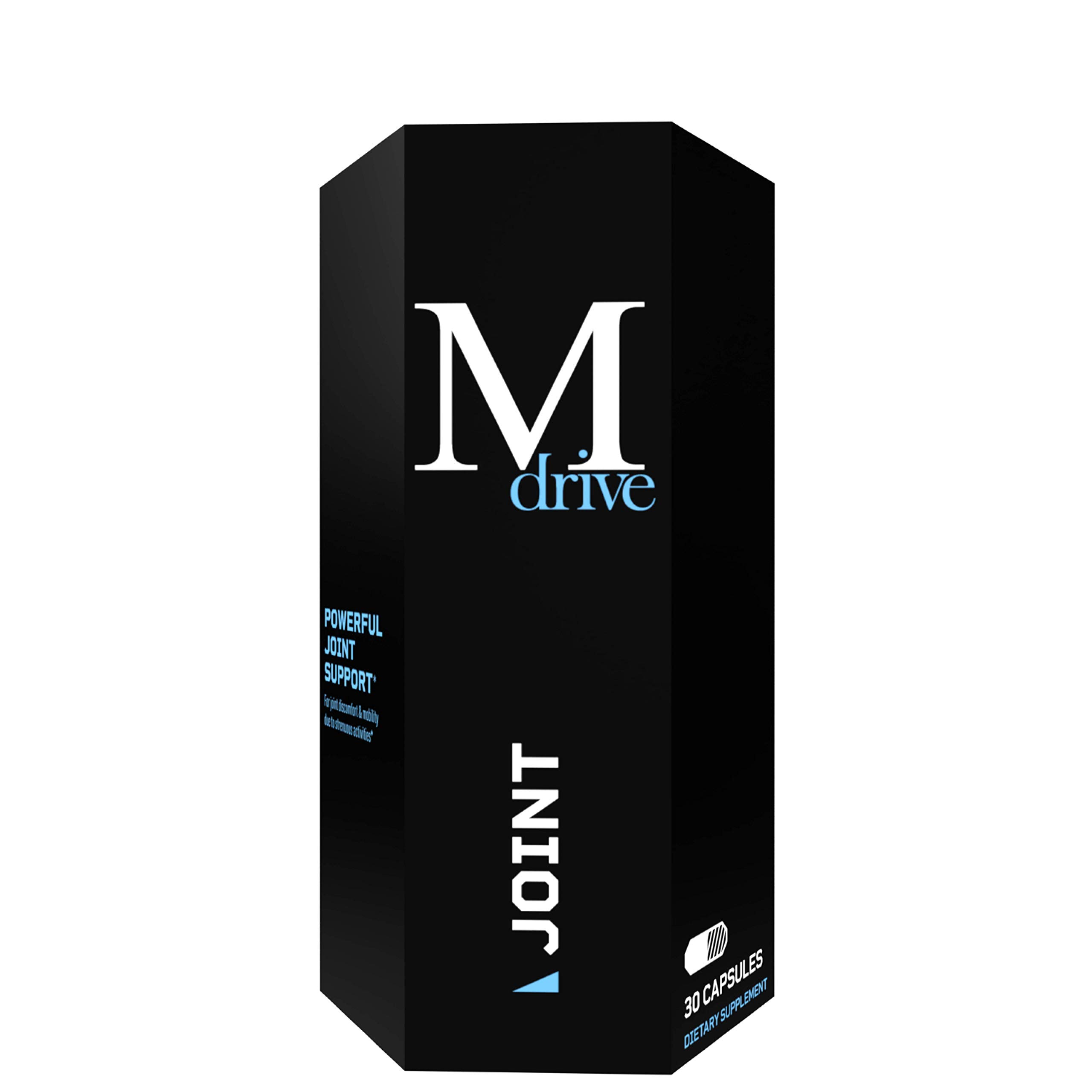 Mdrive Boost & Burn for Men 60 Capsules Joint 30 Capsules - Natural Energy, Strength, Stress Relief, Lean Muscle, Support Joint Health, Discomfort and Mobility