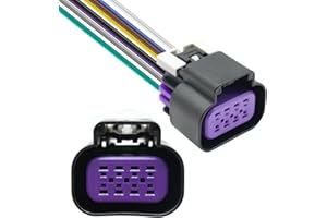 XINSAUTO LS Gen 3 Throttle Body Connector Pigtail DBW 8 Wire Vortec 4.8 5.3 6.0 LQ4 LQ9 Replacement for GM 6.0L,Replacement for Chevrolet GM 2003-2007 Vortec 4.8 5.3 6.0 LQ4 LQ9 LM7