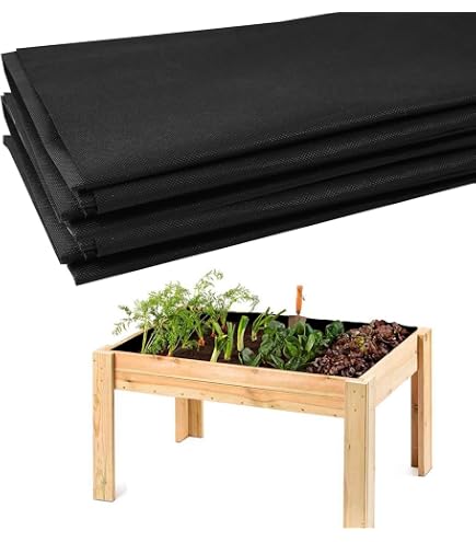 Revêtement Jardinière Tissu Non Tissé BlyeMichdi - 1.6x2.1 M - Drainage, Retient Humidité - Pour Potager, Pots