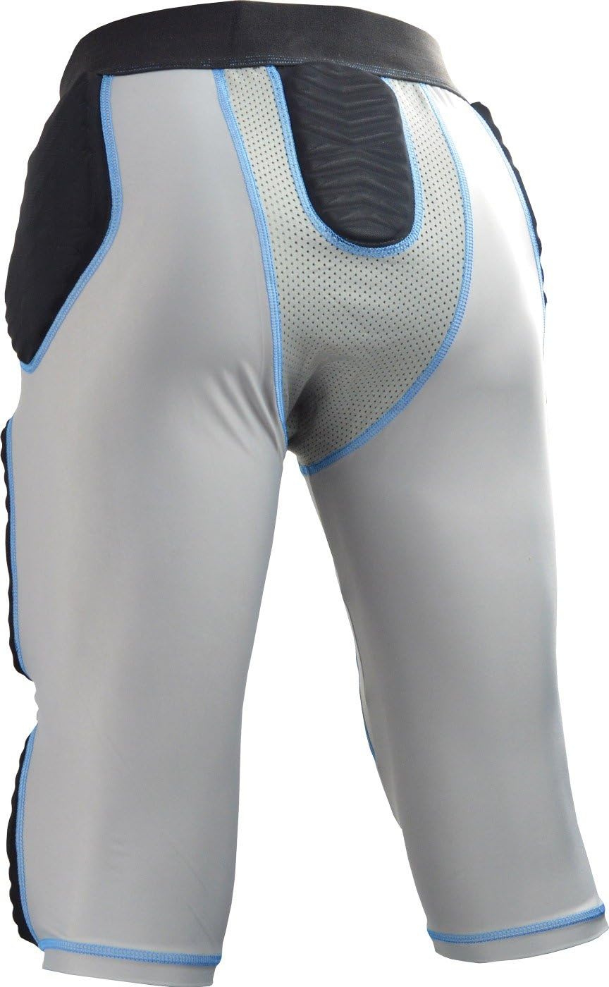 Sports Unlimited Adult 7 Pad Integrated Football Girdle - Hard Thigh Pads : Sports & Outdoors