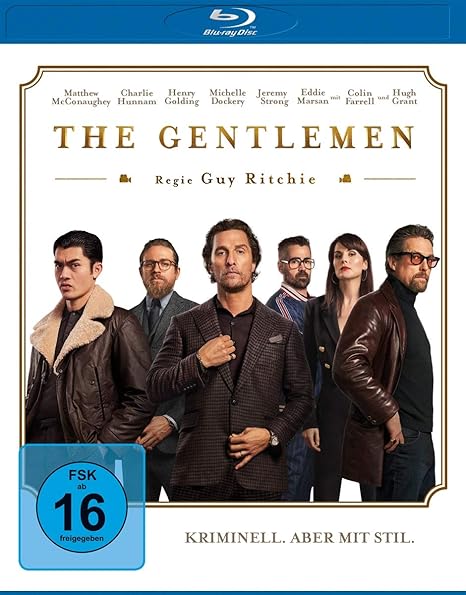 The Gentlemen Blu Ray Amazon De Mcconaughey Matthew Hunnam Charlie Golding Henry Farrell Colin Grant Hugh Dockery Michelle Strong Jeremy Ritchie Guy Mcconaughey Matthew Hunnam Charlie Dvd Blu Ray