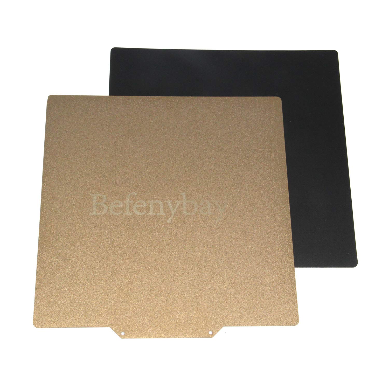 Befenybay Flexible Removable Single-Sided Spraying PEI Metal Sheet Bed Magnetic Heated Bed Build Surface 310x310mm for Creality CR-10 3D Printer (310x310mm)