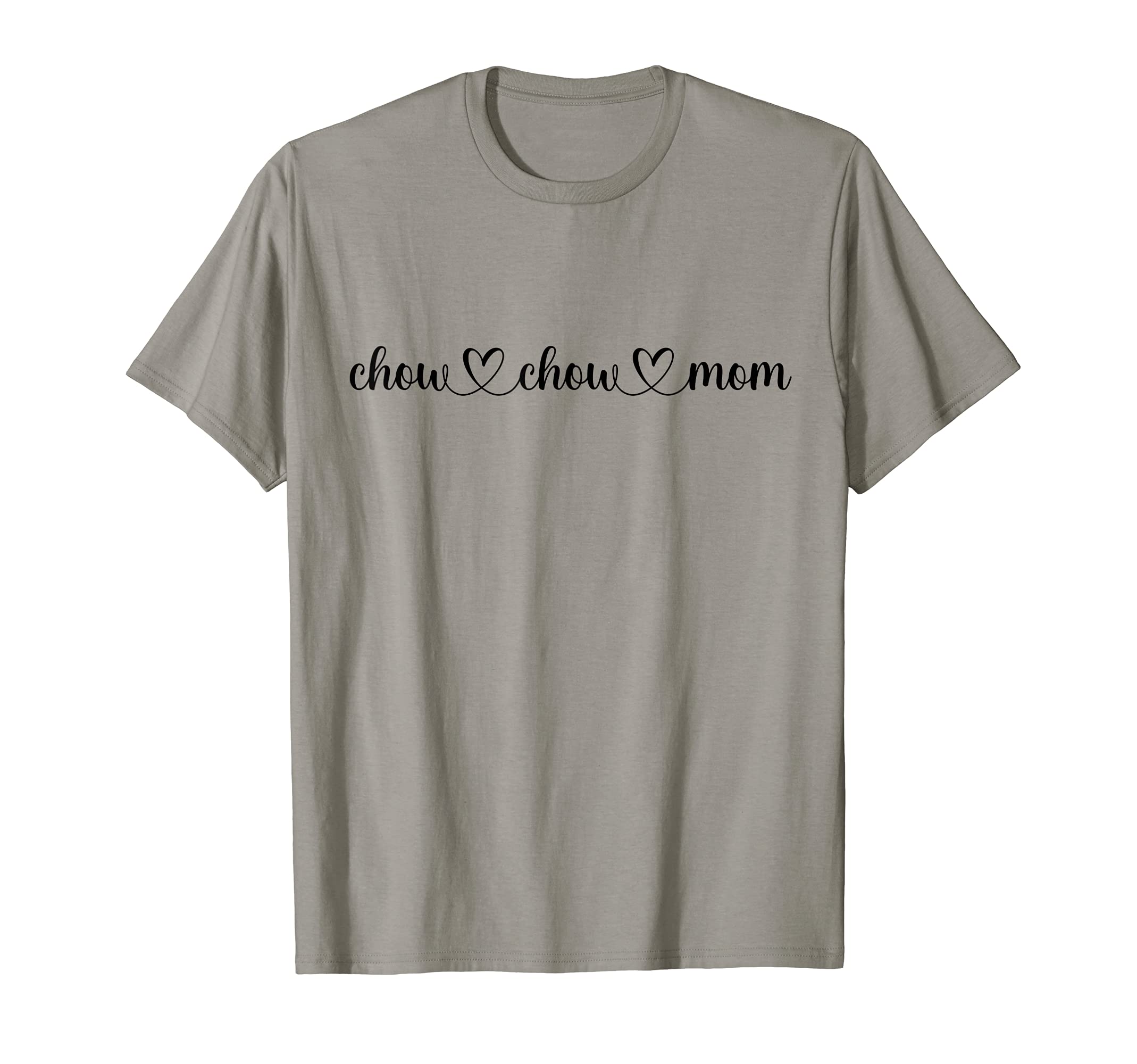Dog Heart Love Chow Chow Mom T-Shirt