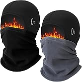 Chicingyou Winter Balaclava Ski Mask for Men Women Helmet Liner Full Face Covering Fleece Thermal Winter Hat for Cold Weather