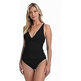 La Blanca Womens Over The Shoulder Tankini Swimsuit Top