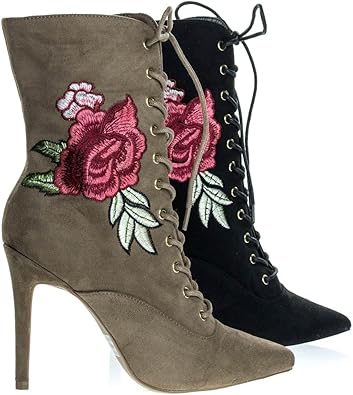 wild diva combat boots