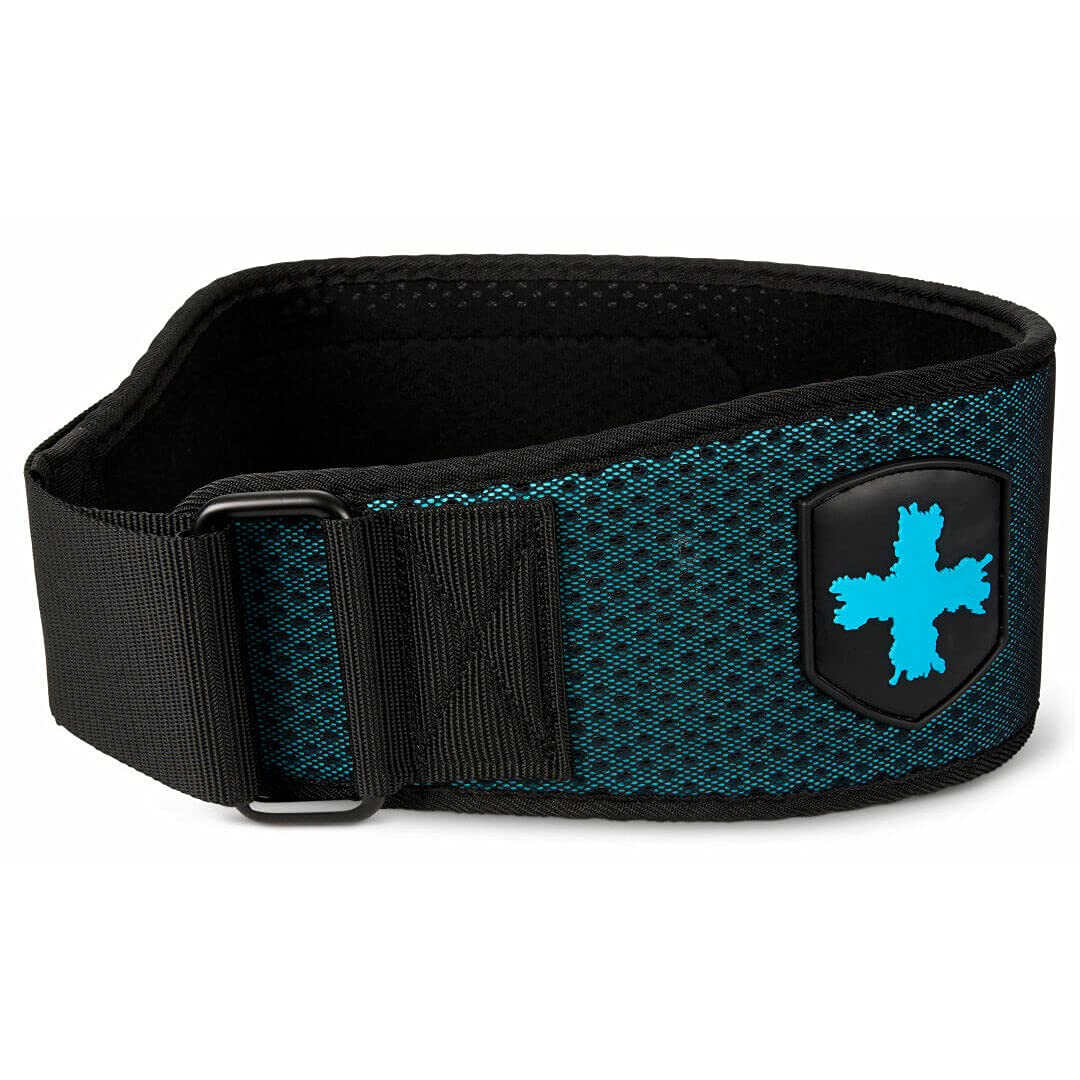 Harbinger Hexcore Weightlifting Belt-Stabilizes Core Muscles And Supports Lower Back,Honeycomb Structure Provides Maximum Airflow and Breathability,Ideal For Moderate Lifts,X-Small,LightBlue