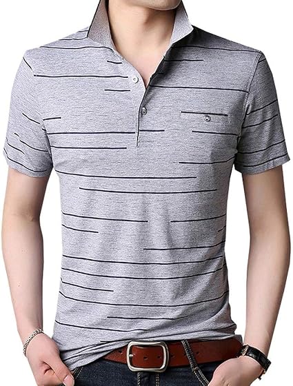 Amazon Sweet Bell ポロシャツ メンズ 半袖 夏 ブランド カットソー トップス カジュアル アメカジ マリン ボーダー Se F1107p52a ポロシャツ 通販