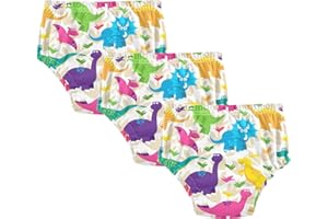 Mazeann Toddler Potty Training Underwear Cotton Absorbent Soft Baby Girl Boy Potty Training Pant 2t-5t