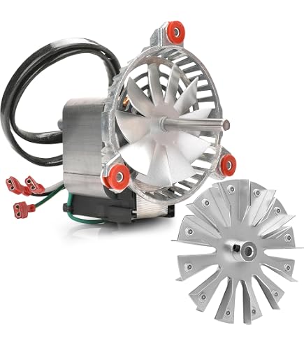 Combustion Blower/Exhaust Fan Motor For Harman & Heatilator Pellet Stove Inserts - 3-21-08639 5 thumbnail image