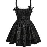 BEAUDRM Women's Plus Size Dresses Summer Cocktail Wedding Guest Dress Spring Jacquard Mini Short Sundresses