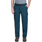 BC Clothing Mens Convertible Lightweight Comfort Stretch Cargo Pants or Shorts