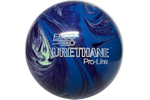 5 pin Bowling Balls - Urethane Purple/Blue/Mint 4 7/8, 3-8 (Set of 2)