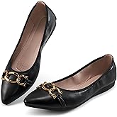Reimferce Ballet Flats Shoes for Women: Comfortable Work Dress Flats - Ladies Wedding Shoes for Walking