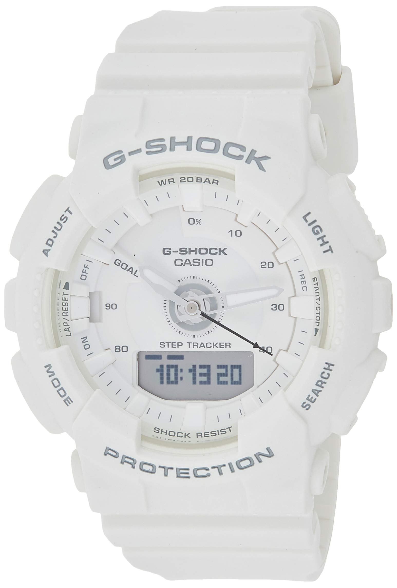g shock white women's watch