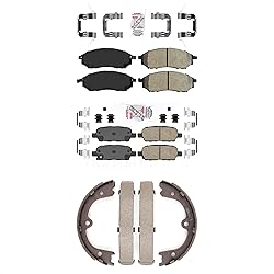 Transit Auto Front Semi-Metallic Rear Ceramic Disc
