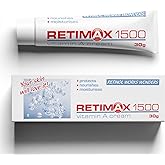 RETIMAX 1500 Vitamin A, Retinol, Protective Ointment, Anti-Ageing Anti-Wrinkles Cream For Sensitive & Dehydrated Skin - 30g