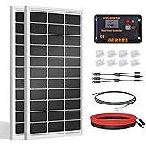 ECO-WORTHY 200 Watts 12 Volt/24 Volt Solar Panel Kit with High Efficiency Monocrystalline Solar Panel and 30A PWM Charge Cont