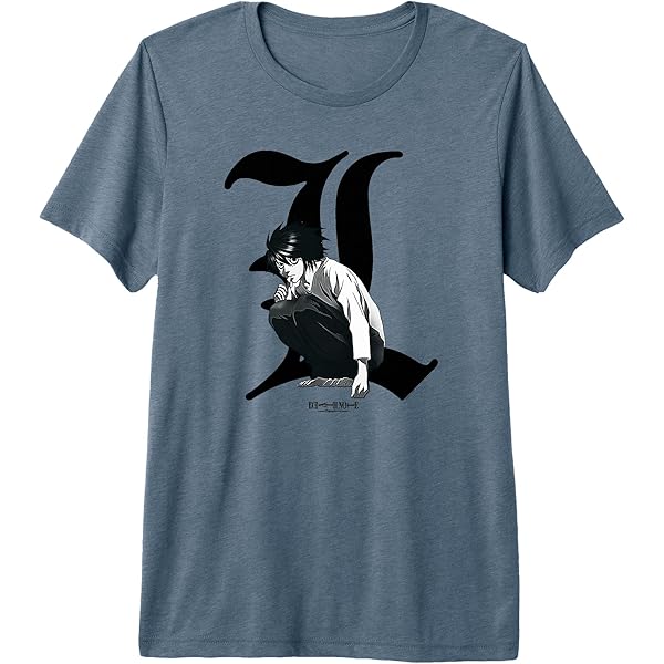 Amazon.com: Death Note Old English L Anime T-Shirt : Clothing