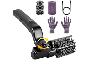 Electric Grill Brush with Rotary180°-Adjustable Brush Head for BBQ,3-Speed,Rechargeable,90Mins Runtime,Waterproof,Anti-Sheddi