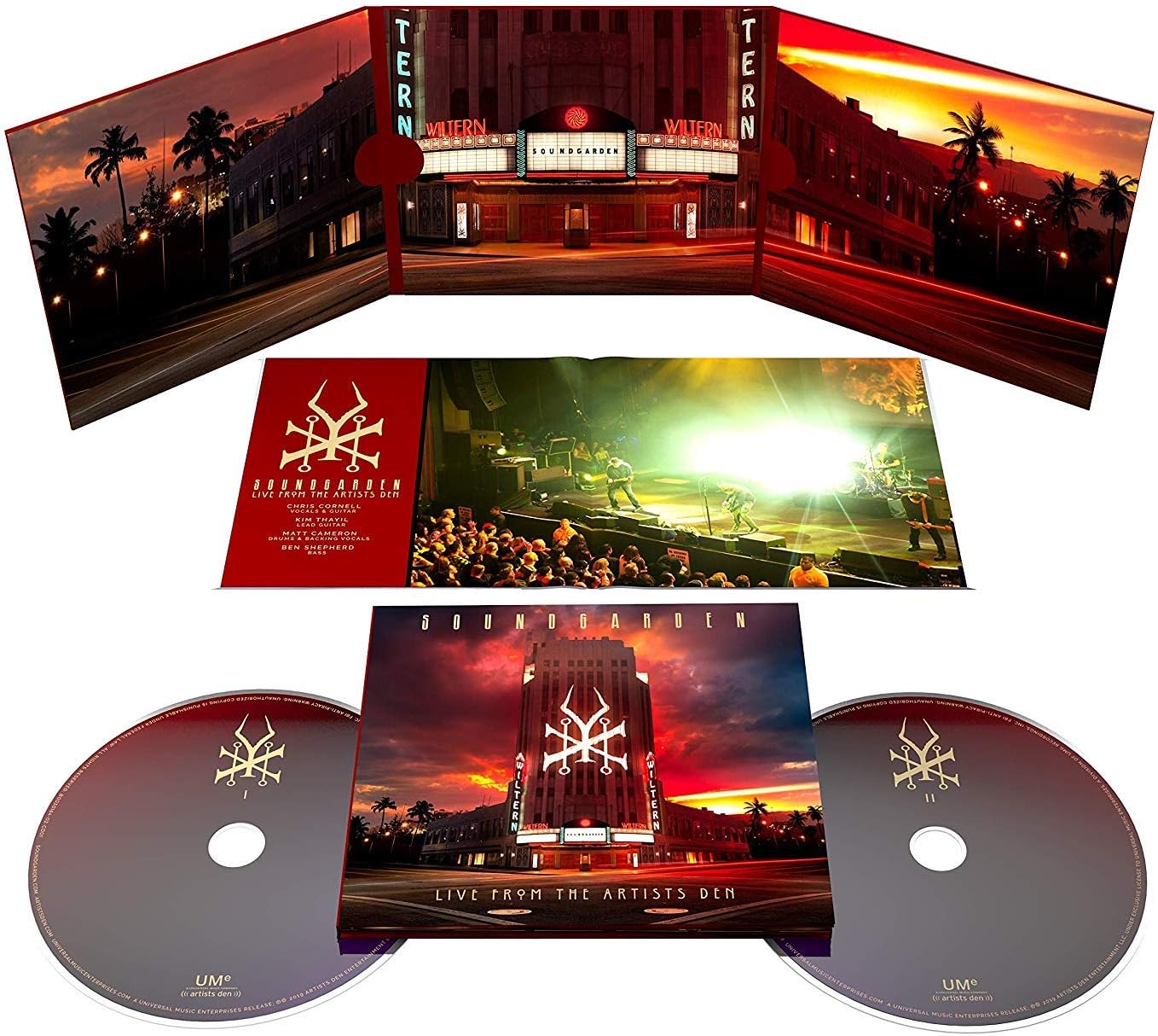 LΙVΕ FRΟΜ ΤΗΕ ΑRΤΙSΤ'S DΕΝ (2CD). EU Import