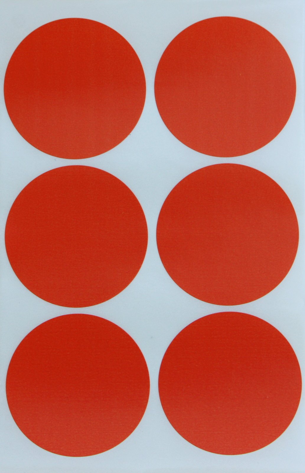 5cm Round Orange Sticker Dot Labels for Multi-Purpose (50MM) Jars and Storage and Identification Permanent Adhesive Stickers - 180 Pack by Royal Green