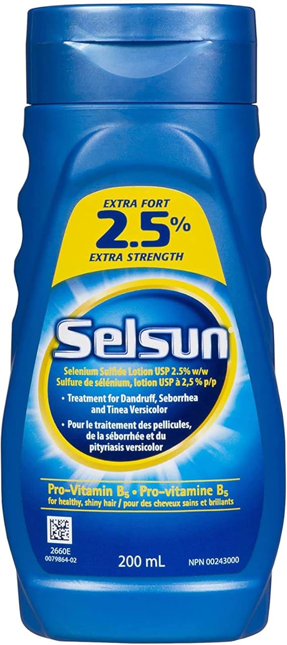 Selsun Blue 2.5 Extra Strength Selenium Sulfide Shampoo, 200 ml Buy