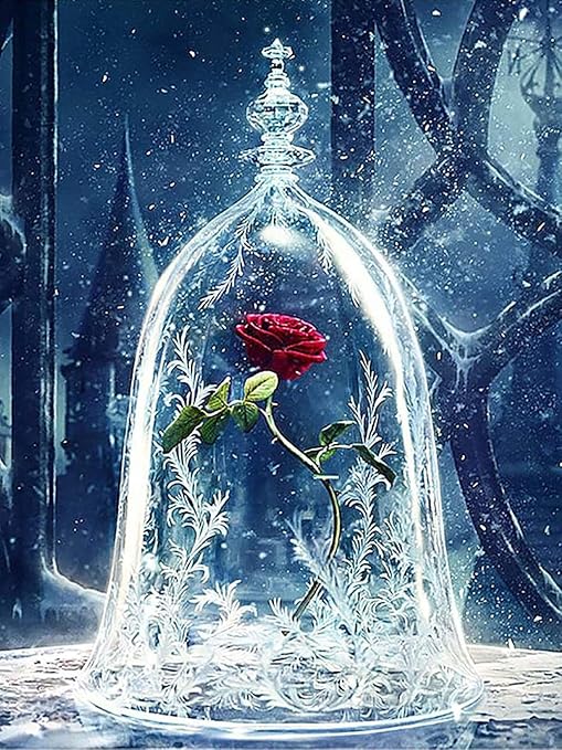 Xzhymj 5d Diamantmalerei Blume Nach Anzahl Kits Malen Mit Diamanten Arts Craft Home Decor 40 50cm M7 995 Amazon De Kuche Haushalt