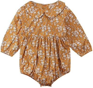 baby girl long sleeve romper